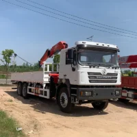 SHACMAN Truck Mounted Palfinger SPK23500 Crane