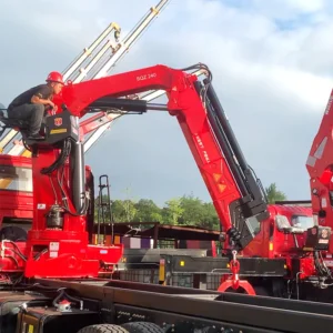 shenbai 12Ton knuckle boom crane